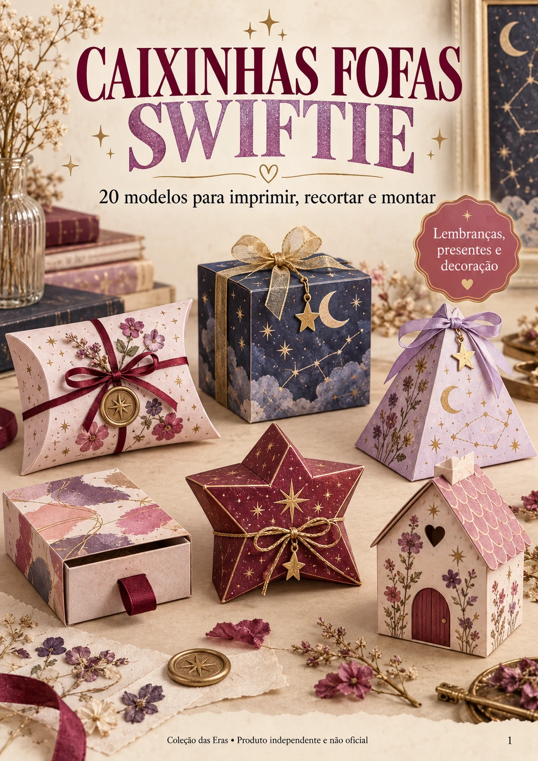 Capa das Caixinhas Fofas Swiftie