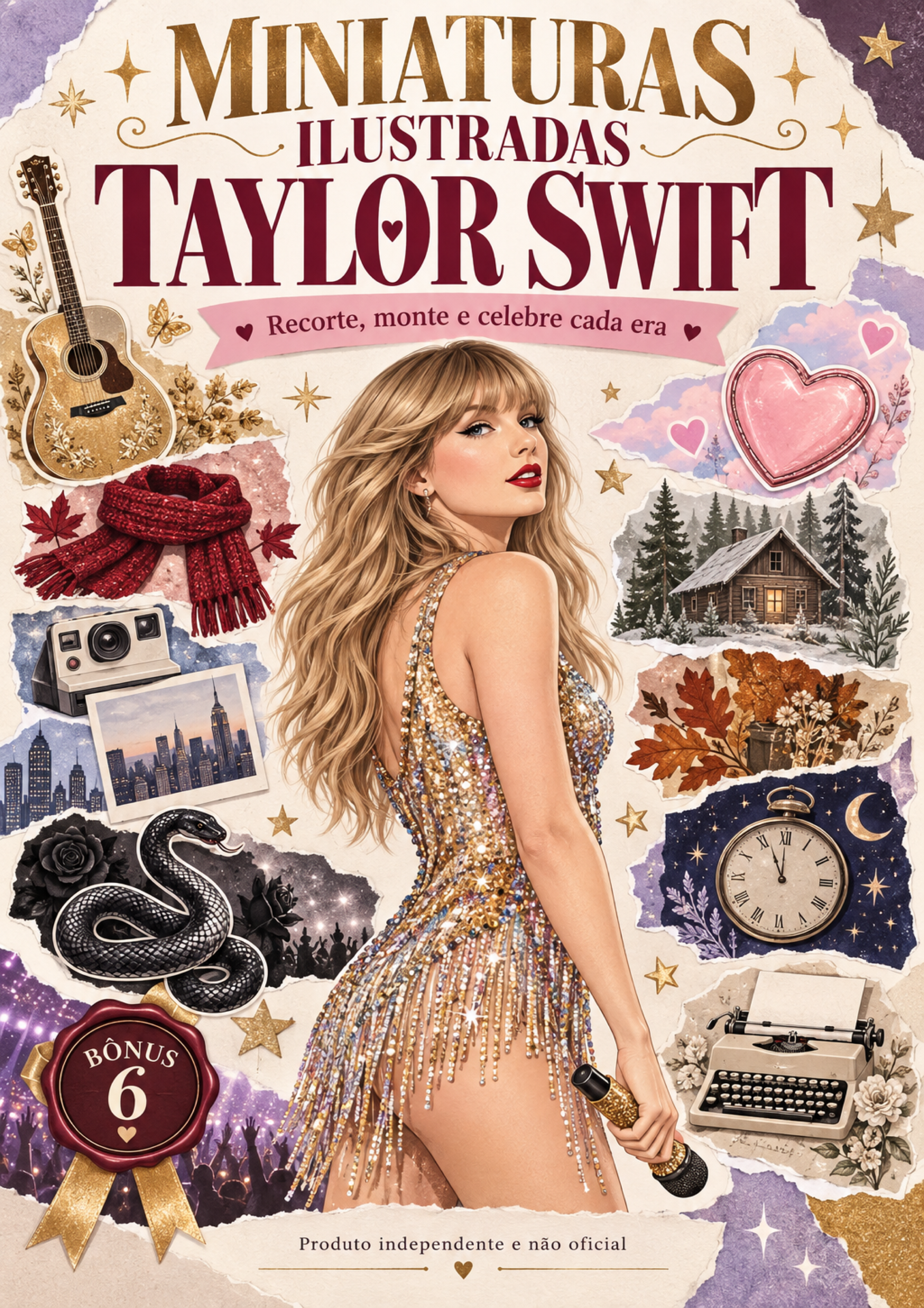 Capa das Miniaturas Ilustradas com Taylor